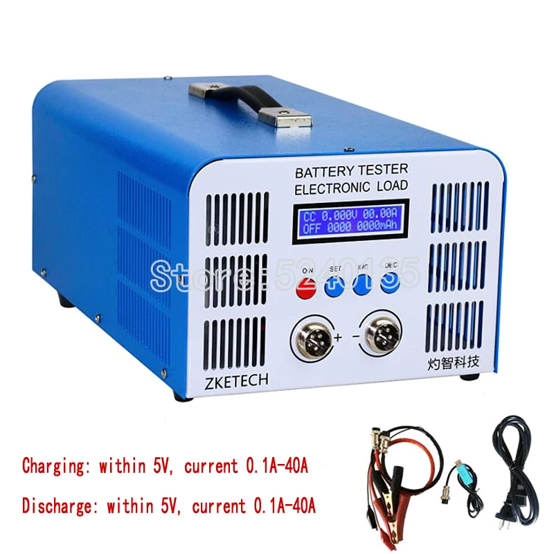 Bateria de Lítio de Alta Corrente Ferro Lítio Bateria de Poder Ternário Capacidade Tester Carga e Descarga 40a 110v 220v Ebc-a40l