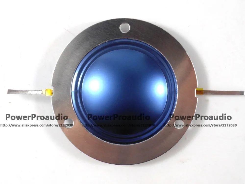 

VC 34.5mm 34.4mm Blue Titanium Replacement diaphragm voice coil 8 ohm For RX14 ,14XT Horn Tweeter 8Ohm CCAR FLat Wire
