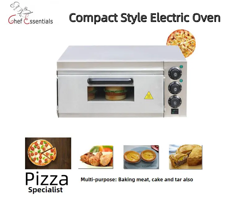 Four à Pizza Double couche 0-PFKS-PC02A degrés, équipement de cuisine, minuterie électrique en pierre, 350