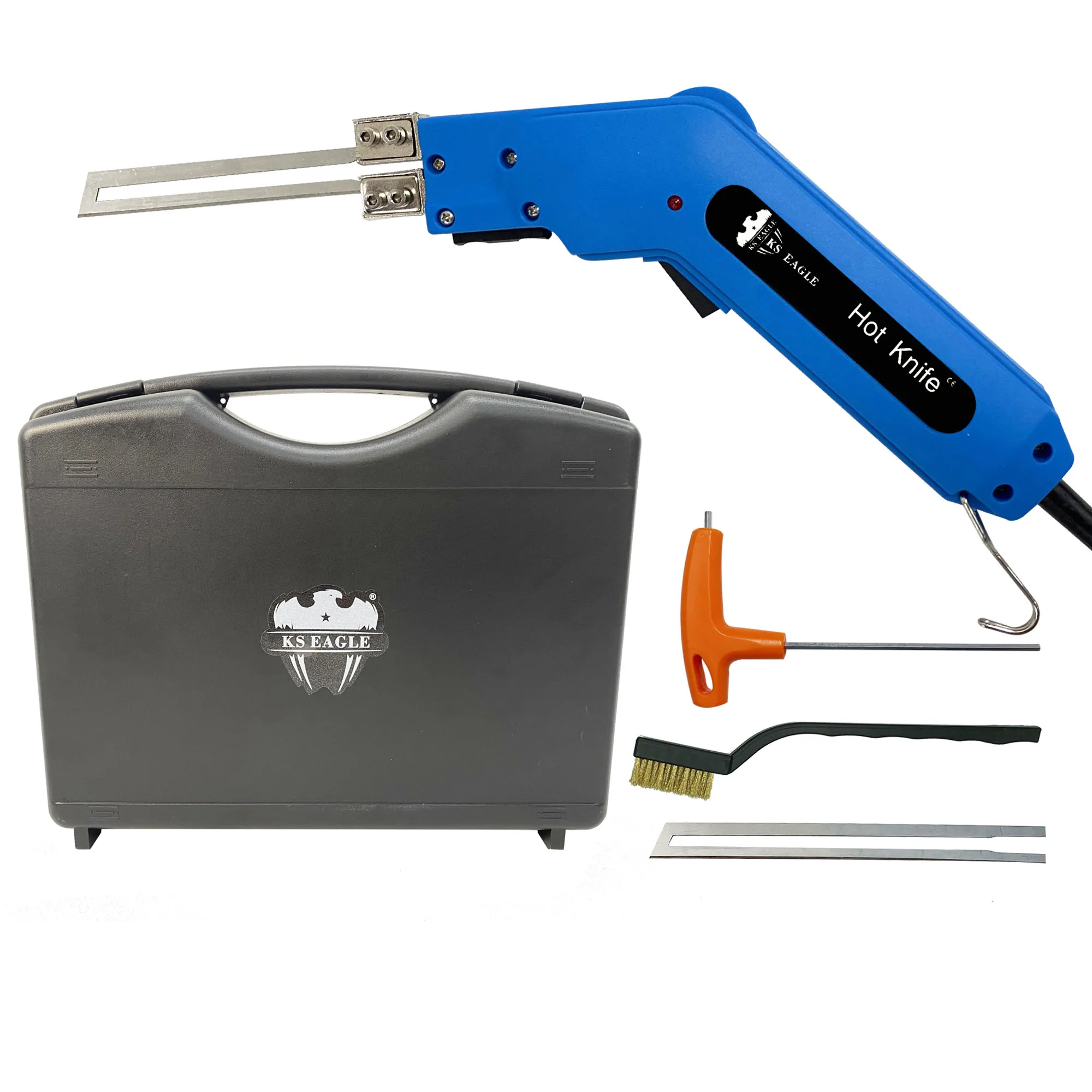 Faca elétrica cortadora de espuma de isopor, ferramenta profissional portátil com lâmina, 110v /120 v