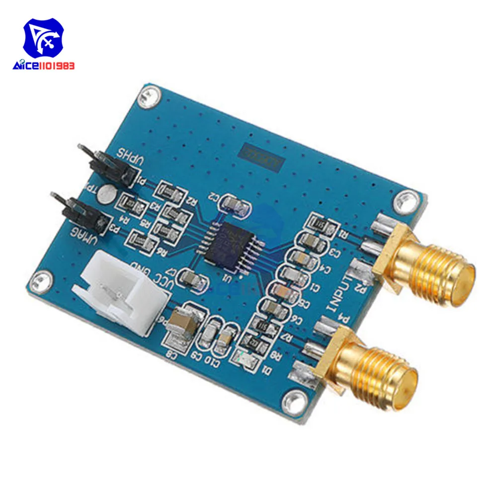 diymore AD8302 Amplitude Phase Detection Module 2.7GHz RF/IF Phase Detector 5V Wideband Amplifier Board for Arduino