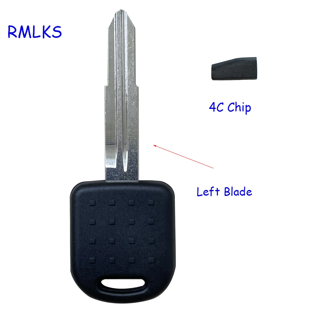 Transponder Key With Chip ID4C Uncut Blade for Suzuki Alto Baleno Grand Vitara Right Left Blade