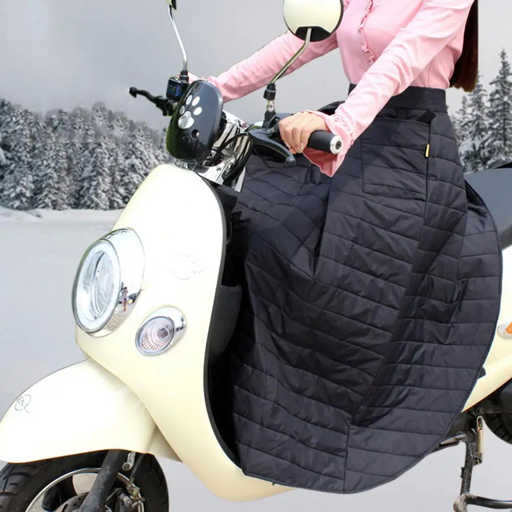 Anti-wrinkle Scooter Leg Cover Windproof Apron Waterproof Motorcycles Windshield Quilts Thin Cotton Rainproof Skirt Blanket