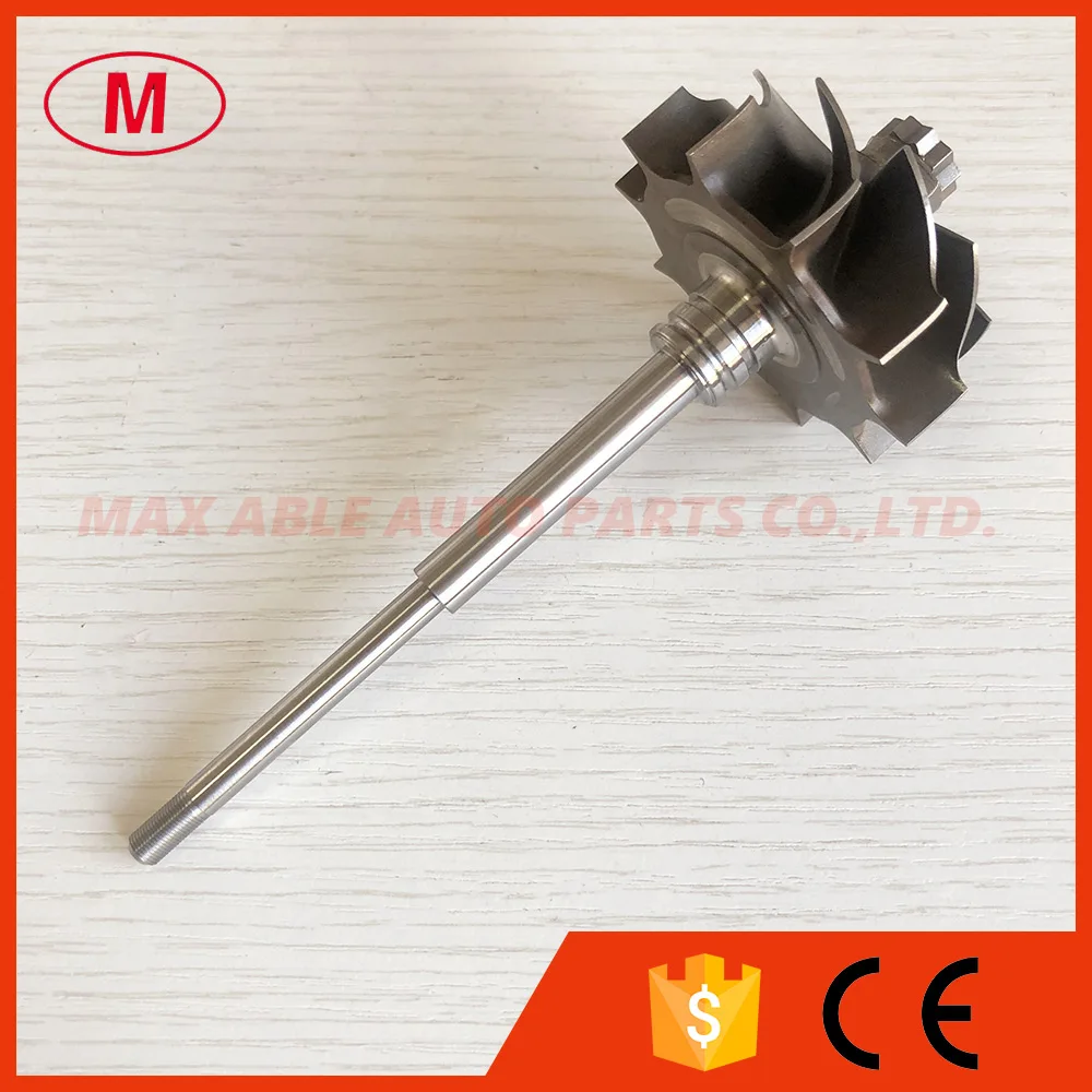 CT26 small/CT20B 17201-74080 17201-17080 50.00/59.70mm 10 blades  turbocharger turbine wheel&shaft/turbo wheel