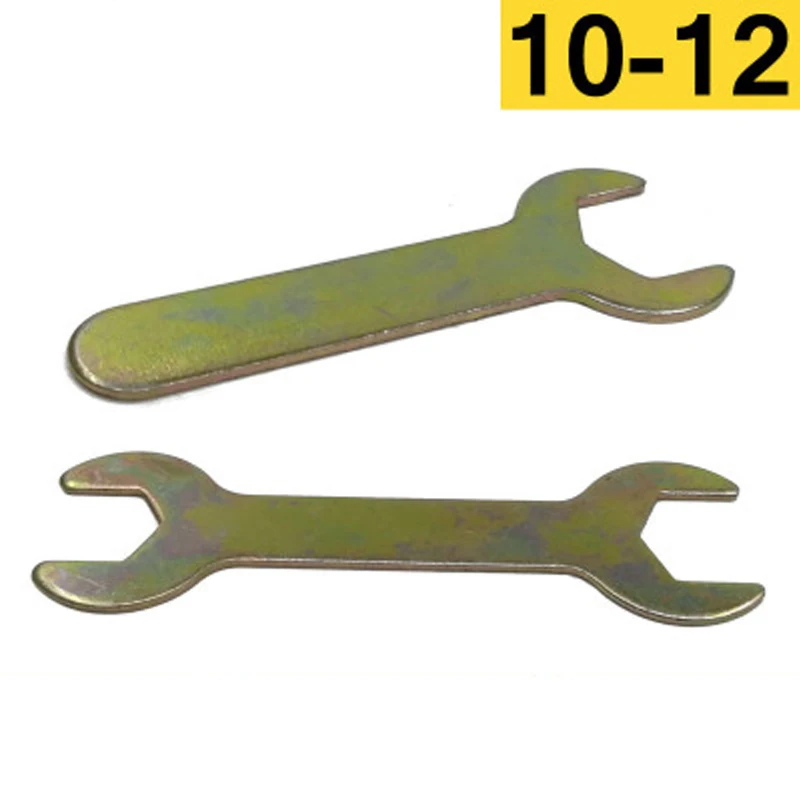 Chave de extremidade aberta de cabeça única, abertura de 4-22mm, chave pequena ultrafina de extremidade única para suporte de banheiro, 1 peça
