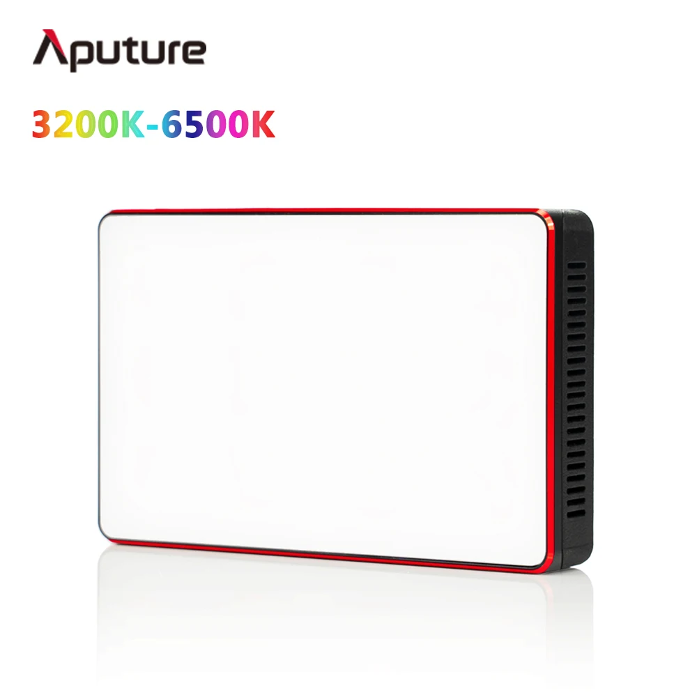 Aputure AL-MC Portable LED Light 3200K-6500K mini RGB light with HSI/CCT/FX Lighting Modes Video Photography Lighting