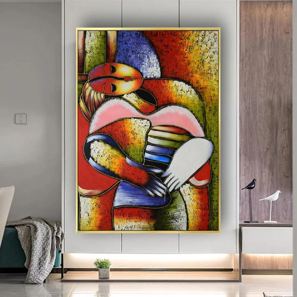 

Picasso Dream Girl Famous Poster 100% Handmade Oil Paintings Woman Figure Canvas Art Contemporary Wall Picture For Living Room