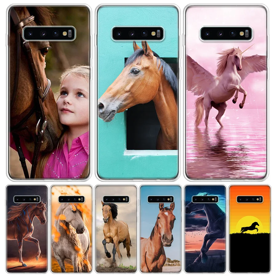 Frederik The Great Beauty Horse Soft Soft Phone Case for Samsung Galaxy A51 A71 A41 A31 A21S A11 A10 A20E A30 A40 A50 A70 A6 A7