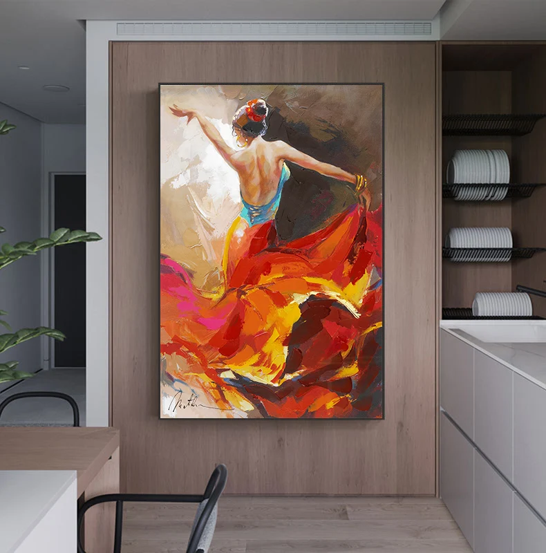 Why This Abstract Flamenco Dancer Art Vector Is the Perfect Statement Piece for Modern Interiors