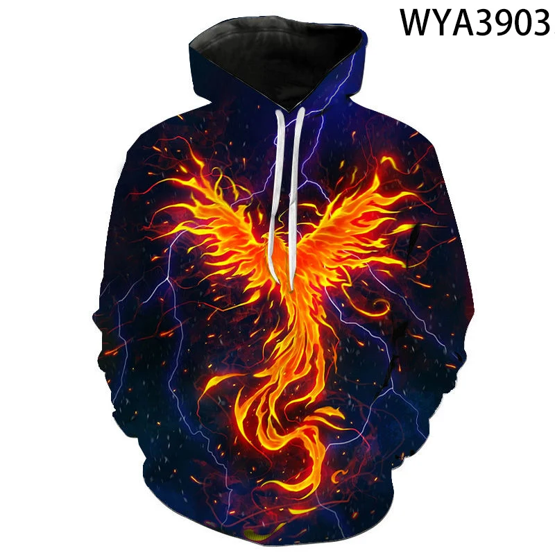 The Latest Flame Phoenix 3D Printed Hoodie Sweatshirt Cool Men Women Hoodies Children Fashion Boy Girl Kids Casual Pullover Coat