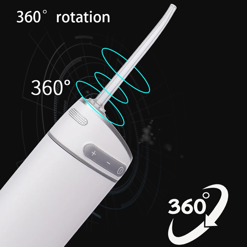 USB أداة ري الفم لطب الأسنان قشارة فوهة طائرة ل صنبور الأقواس للأسنان نظافة الفم غسالة 360 درجة دوران المياه الموضوع