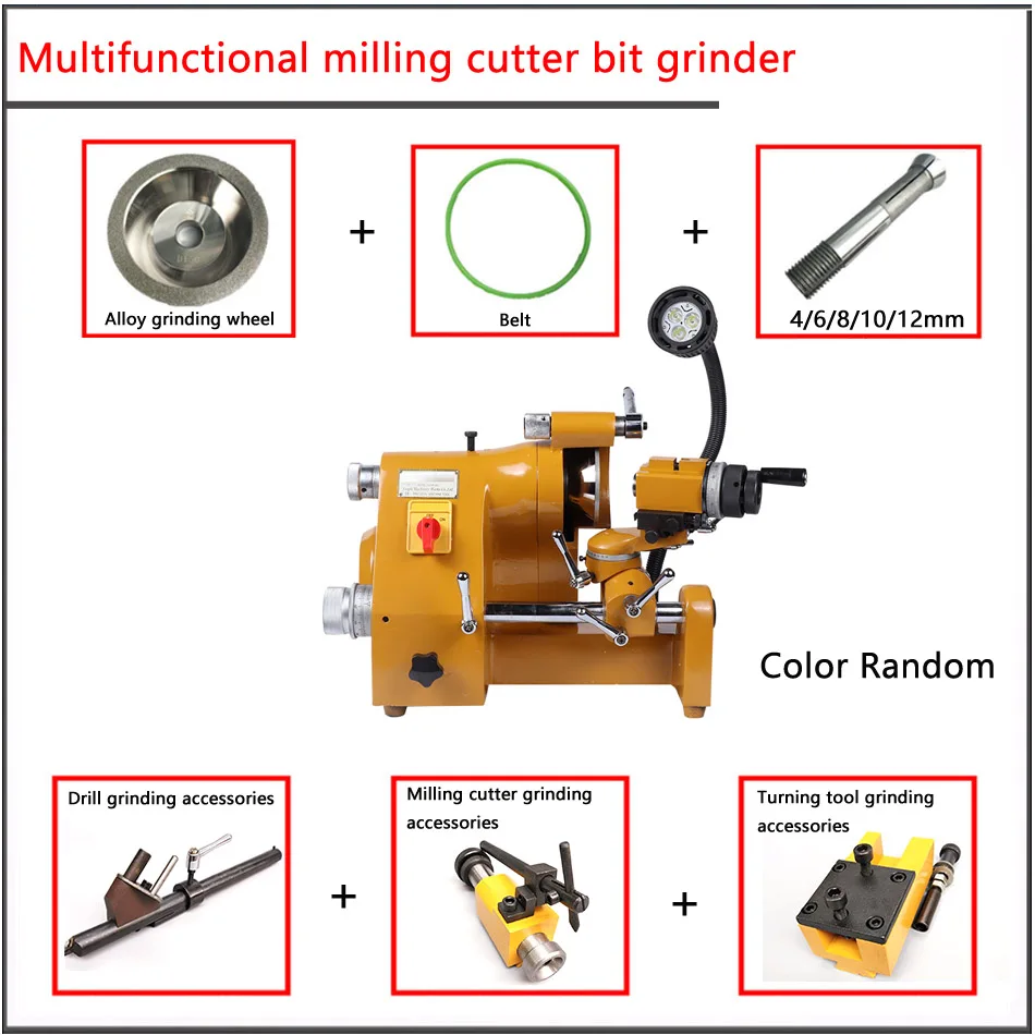 220V 380V High Precision U2 Universal Knife Sharpener Multi function grinder Milling cutter  turning tool drill grinding machine