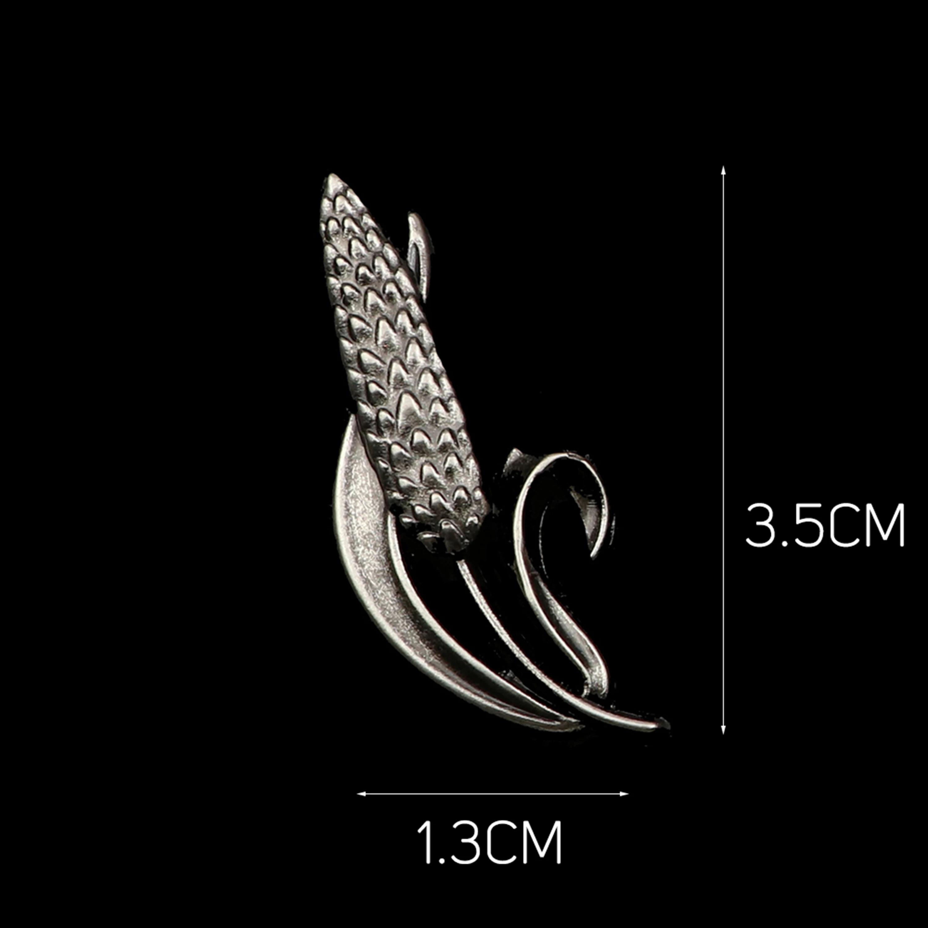 Flower Cactus Leaf Bamboo Brooch For Men Women Advanced Chic Lapel Pins Tassel Pin Wedding Party Shirt Suit Shawl Accessories