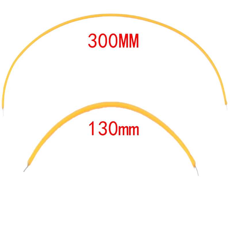 Diode Flexible LED Filament DC3V 130mm 300mm Warm Color 2200K Bulb LED Filament Diode Flexible Filament Lamp Bead Accessories