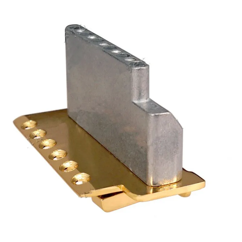 E-Gitarren-Brücke Golden 6 Saiten Gitarrenzubehör Teile Musikinstrumente – Detail 8