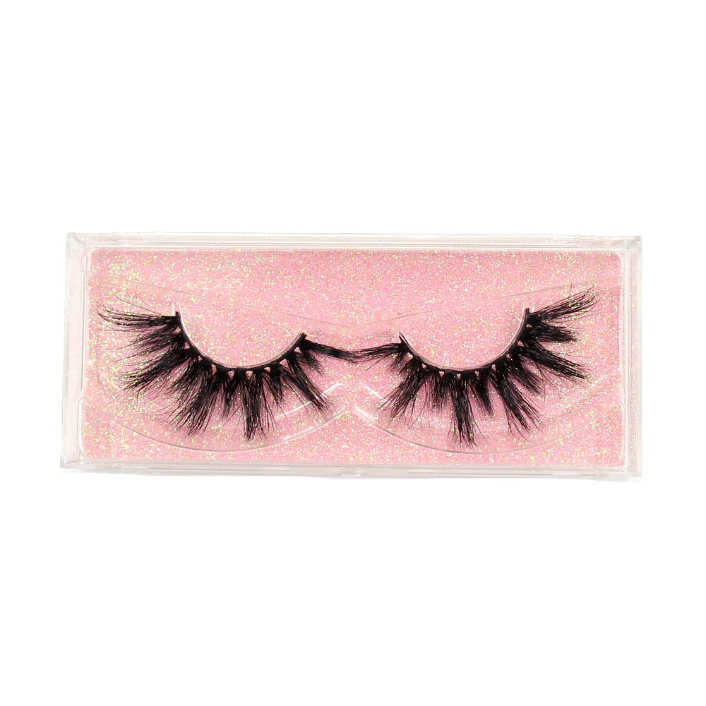 LEHUAMAO 3D Mink Lashes False Eyelashes Popular Fluffy Cruelty free Makeup Eyelash Extension Cross Full High Volume Eye Lashes