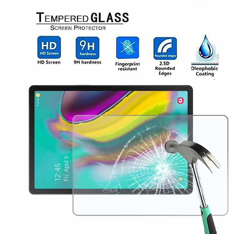 

For Samsung Galaxy Tab S5e 10.5inch T720C T720N -9H Premium Tablet Tempered Glass Screen Protector Film Anti Scratch Guard Cover