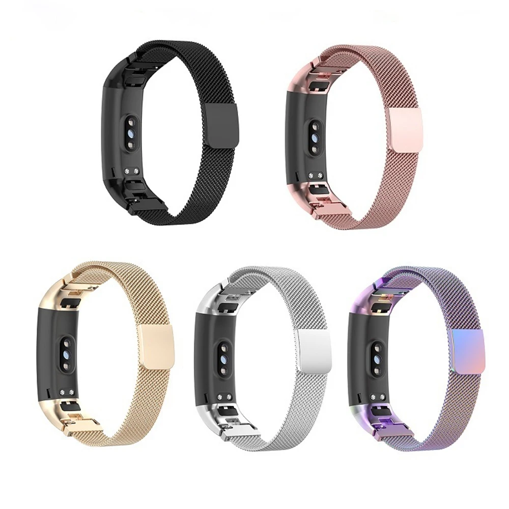 Milanese Bracelet Strap For Huawei Honor Band 5 Watchband for 4 ENC Standard Edition CRS-B19/CRS-B19S Smart Watch Wrist Tracker