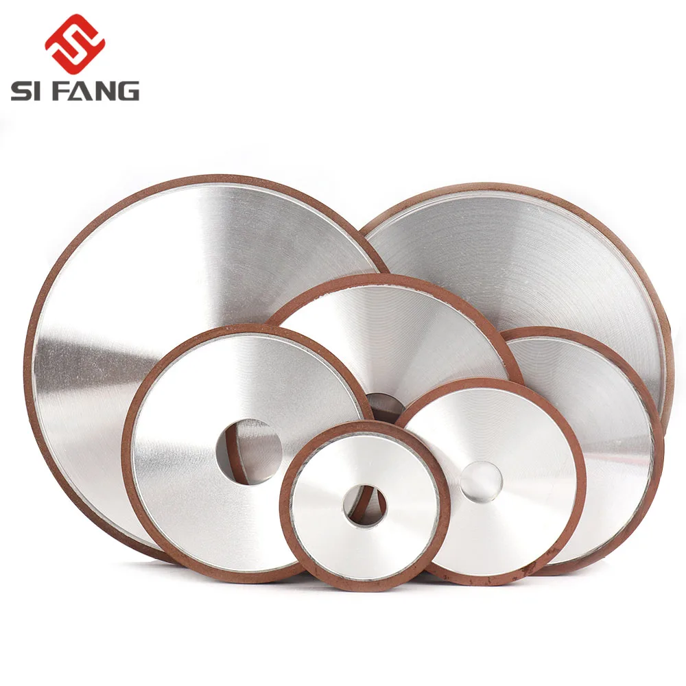 150mm 200mm Diamond Grinding Wheel parallel  Grinder Disc for Mill Sharpening Tungsten Steel Carbide Rotary Abrasive Tools