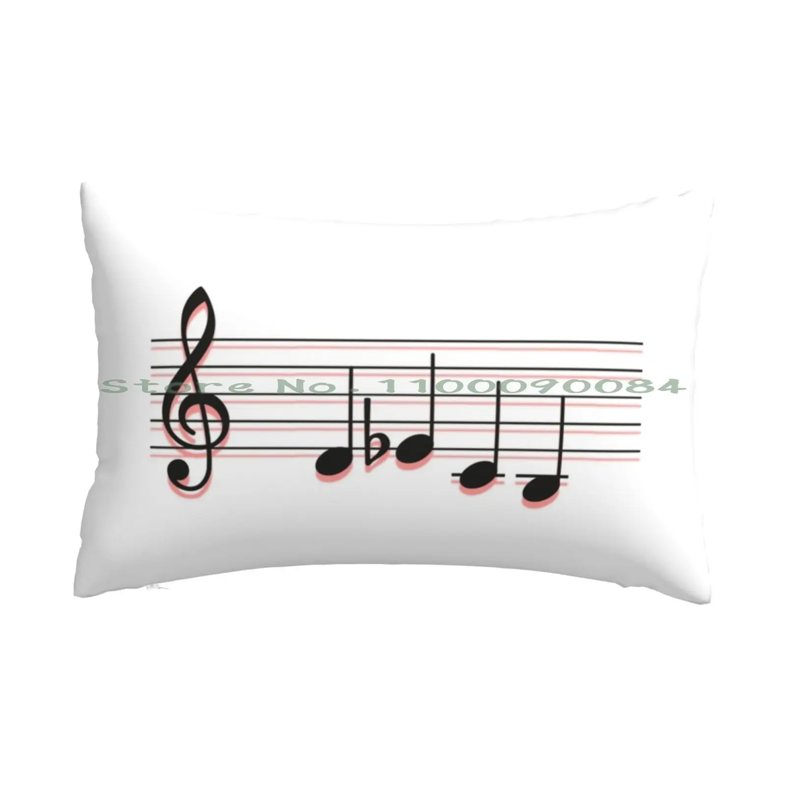 Dsch Motif Shostakovich-Highlighted Pillow Case 20x30 50*75 Sofa Bedroom Dsch Shostakovich Muic Notes Dmitri Russian Composer