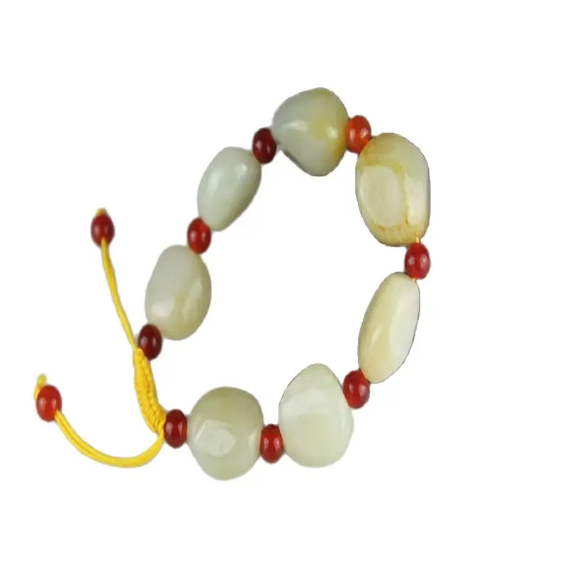 

Xinjiang Hetian Jade Seed Bracelet Carving Bracelet