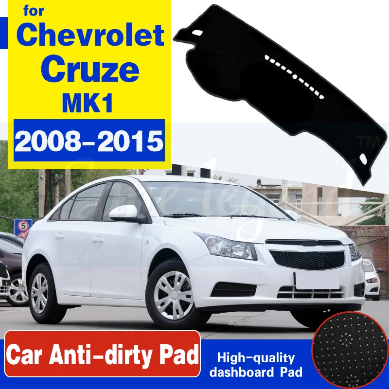 

Чехлы для приборной панели автомобиля с левым рулем для Chevrolet Cruze 2008 2009 2010 2011-2015