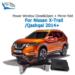 Forten Kingdom Car Auto Window Closer & Open Side Mirror folder Kit For Nissan Xtrail X-Trail T32 2014-2021 / Qashqai 2014-2021