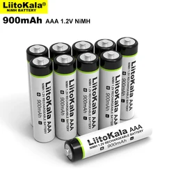 1-40 szt. LiitoKala AAA 900 mAh NiMH 1,2 V akumulator odpowiedni do zabawek, myszy, wag elektronicznych, myszy itp.