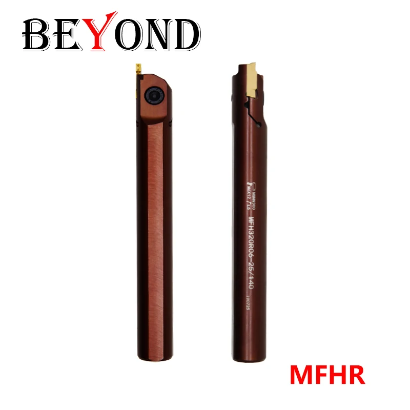 BEYOND MFHR MFH220R MFH320R MFH420R Face Grooving Lathe Tool Holder MFH220R07 MFH320R06 MFH320R10 MFH420R08 MFH420R10 MFH420R12