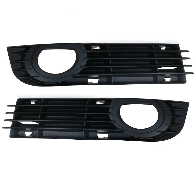 Car Front Bumper Fog Light Lamp Grille Radiator Grills Grill Cover For Audi A8 D3 2005 2006 2007 4E0807681AD 4E0807682AD