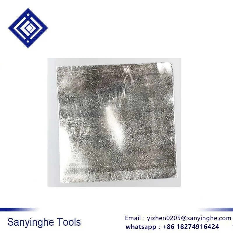 In52Sn48 Tin foil lead-free solder sheet Low temperature low melting point Solder sheet Indium tin solder sheet 100x50x0.05mm