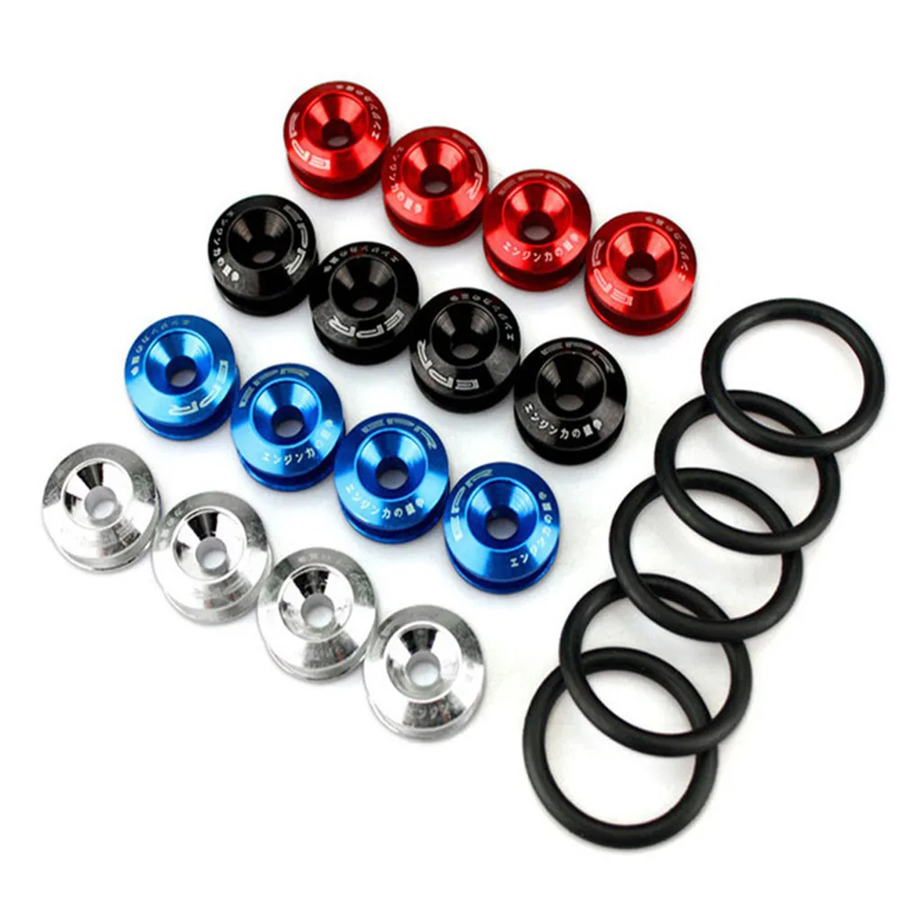 Car Quick Release Fasteners Front Bumpers Rear Bumpers Surrounds Reinforcement Ring Reinforced Surrounding Pad Screws