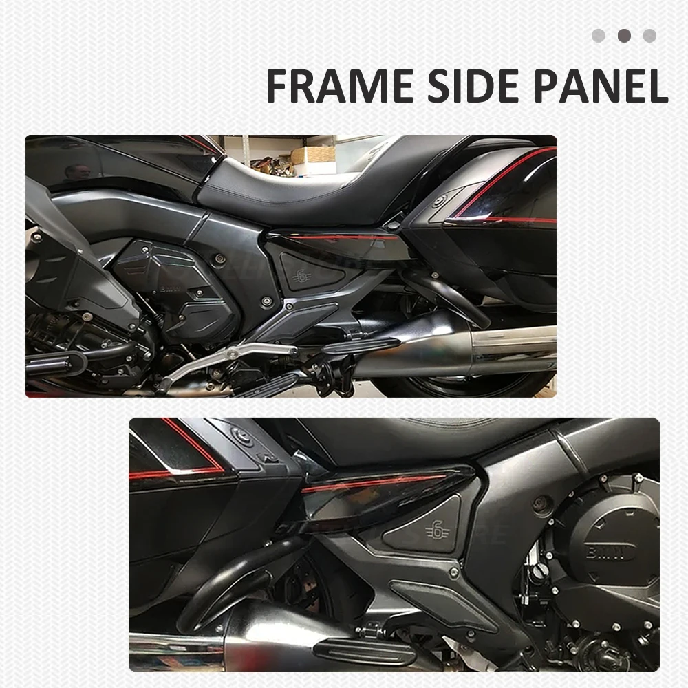 K1600B Motorcycle Frame Side Panels Cover Fairing Cowl Plastic Plates Tank Trim FOR BMW K1600 B/GRAND AMERICA 2018 2019 2020 21