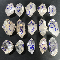 Natural Herkimer diamond Crystal Spiritual Meditation Healing Stone High Frequency Energy Home Decoration