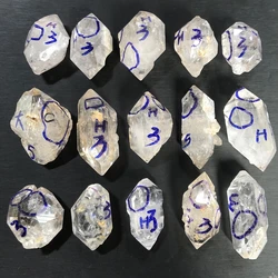 Natural Herkimer diamond Crystal Spiritual Meditation Healing Stone High Frequency Energy Home Decoration