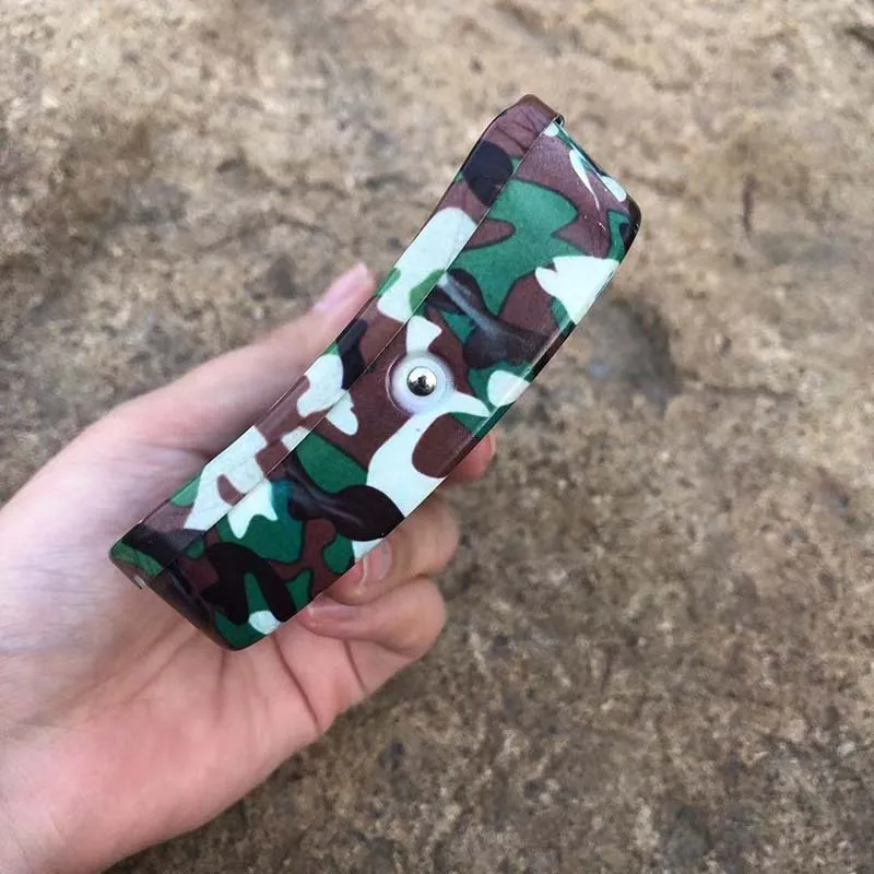 70 MM Slim Camouflage Color Cigarette Rolling Machine Box Case Rolling Papers Tobacco Roller Rolling Machine Cigarette Maker