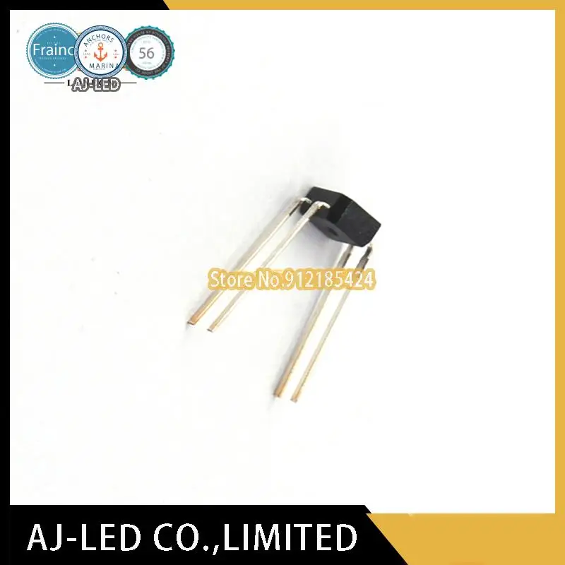 

10pcs/lot KTIR0811S reflective photoelectric switch sensor DIP bent foot DIP wavelength 940nm sensing distance 1mm