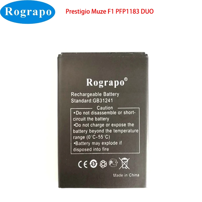 New 1200mAh PFP1183 DUO Replacement Battery For Prestigio Muze F1 PFP1183DUO Mobile Phone