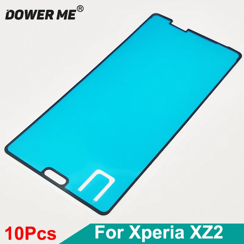 Dower Me 10Pcs/Lot For SONY Xperia XZ2 H8216 H8266 H8296 SOV37 LCD Front Frame Sticker Adhesive Glue