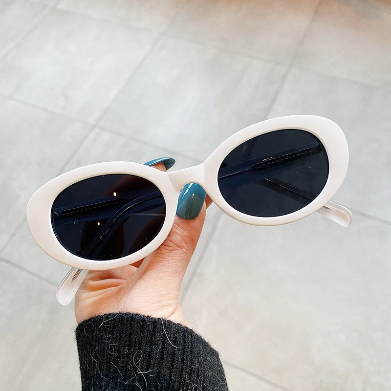 OEC CPO Vintage Cat-Eye Sonnenbrille für Damen, Modische Kleine Trendige Brillen, Punk-Elegante Sonnenbrillen für Frauen, Damen-Sonnenbrillen Oculos De – Detail 5