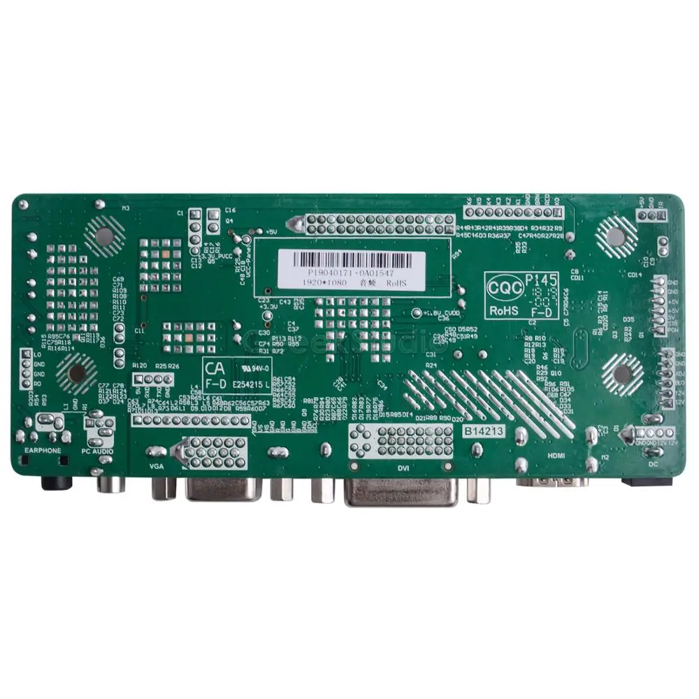 Imagem -06 - Hdmi Vga Dvi Arcada Entrada de Áudio Lcd M170e Controlador Placa Motorista para Arcade1up Rua Lutador Máquina