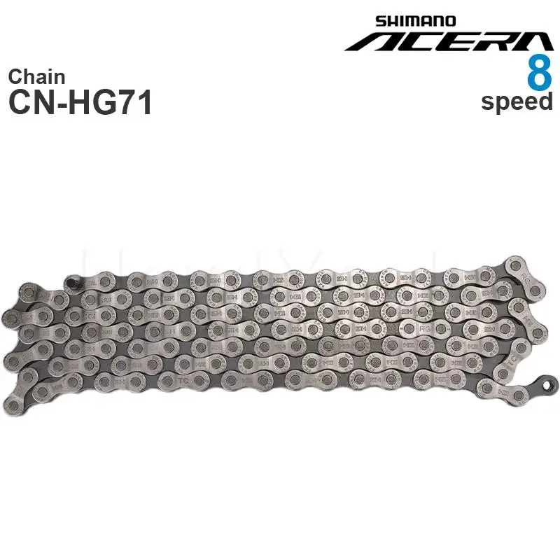 SHIMANO ACERA - 8-Speed Chain CN-HG71- HYPERGLIDE - MTB  and for E-BIKE Original Parts