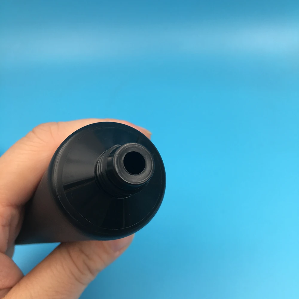 10ml 30ml 50ml 100ml 200g Black Plastic Soft Bottle Squeeze Tube Lotion Cream Packaging Empty Cosmetic Container