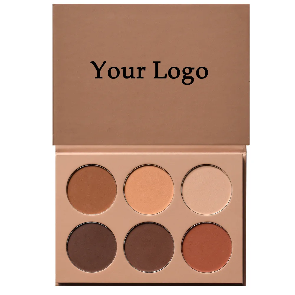 10PCS Private label Contour Palette Vegan Makeup Powder Concealer Compact Pressed Powder Countouring Palette Wholesale