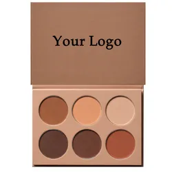 10PCS Private label Contour Palette Vegan Makeup Powder Concealer Compact Pressed Powder Countouring Palette Wholesale