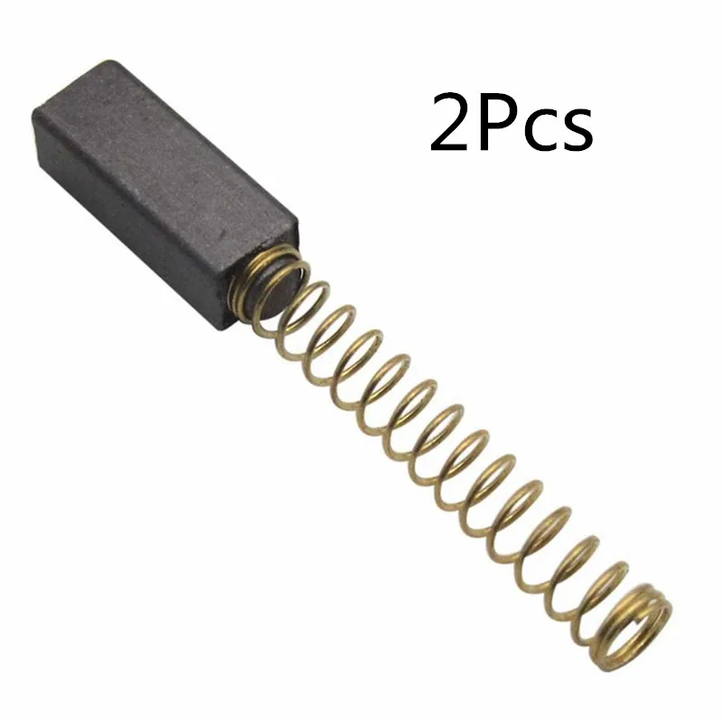 2Pcs Carbon Brushes for Electric Motor Brush Repairing Part Sewing Machine Motor Repairing Part - for Home Sewing Machine