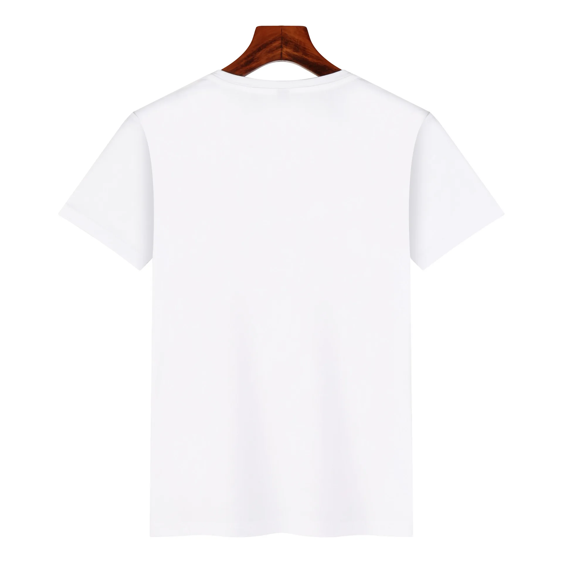 5PCS Bulk White Blank Sublimation T Shirt for Men Boys Quality Printable Modal Shirt Blanks for Heat Transfer Diy