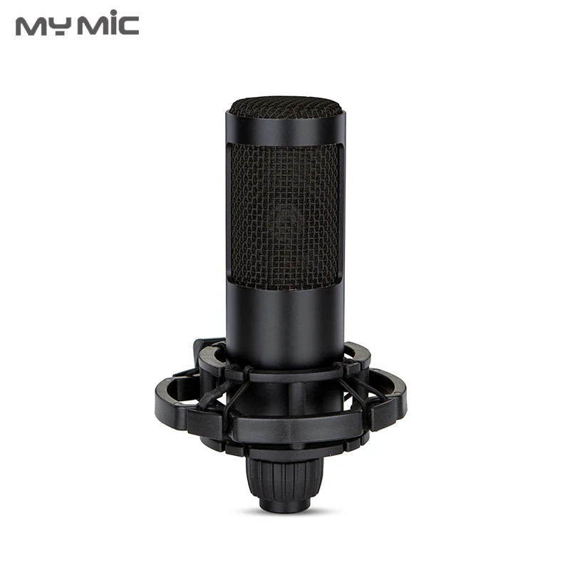 My Mic M6X Professional Condenser Computer Gaming Large Diaphragm Studio Microphone With Stand For Recording