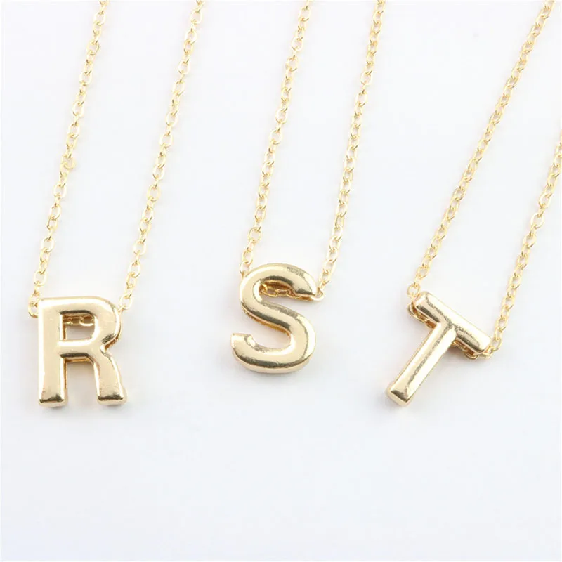 Letter Necklace Aesthetic Accessories Hip Hop Fashion Jewellery Jewelry Goth Vintage for Women Korean Egirl Pastel Retro Romance