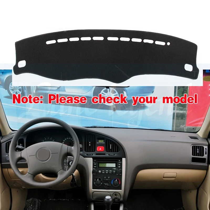 For Hyundai Elantra 2001 2002 2003 2004 2005 2006 XD I30 Anti-Slip Mat Dashboard Cover Pad Sunshade Dashmat Protect Accessories